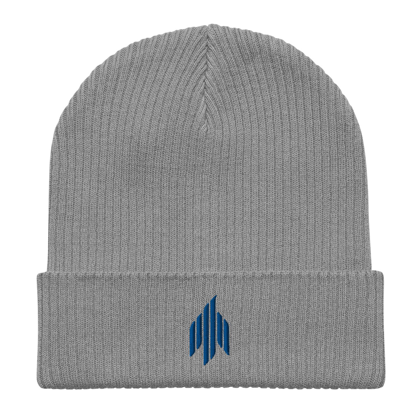 Gerippte Bio-Beanie